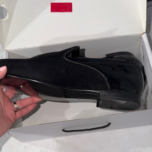 Aldo Black Men's Loafers - Picture 2 of 4